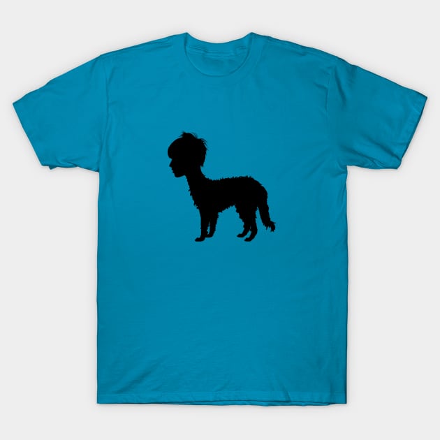 Lurcher girl (bitch) T-Shirt by erndub